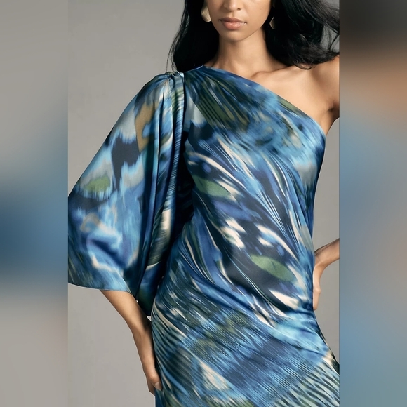Mandira Wirk One Shoulder Printed Dress - Picture 2 of 10